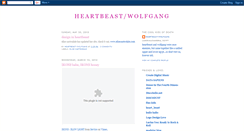 Desktop Screenshot of heartbeastwolfgang.blogspot.com