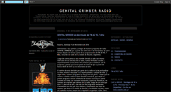 Desktop Screenshot of genitalgrinder.blogspot.com