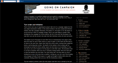 Desktop Screenshot of goingoncampaign.blogspot.com