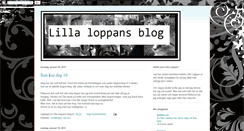 Desktop Screenshot of lillaloppan.blogspot.com