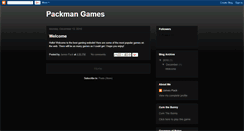 Desktop Screenshot of packmangames.blogspot.com