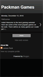 Mobile Screenshot of packmangames.blogspot.com