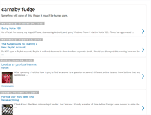 Tablet Screenshot of carnabyfudge.blogspot.com