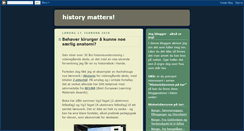 Desktop Screenshot of ingar-historymatters.blogspot.com