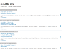 Tablet Screenshot of mindnoevil.blogspot.com