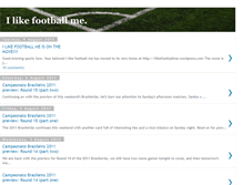 Tablet Screenshot of ilikefootballme.blogspot.com