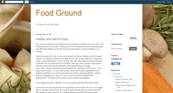 Desktop Screenshot of foodground11.blogspot.com