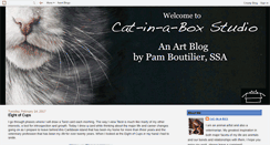 Desktop Screenshot of catinaboxstudio.blogspot.com