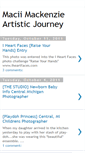 Mobile Screenshot of maciimackenzieartisticimagery.blogspot.com
