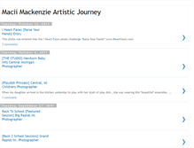 Tablet Screenshot of maciimackenzieartisticimagery.blogspot.com