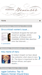 Mobile Screenshot of femininegeniuses.blogspot.com