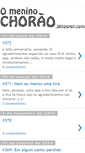 Mobile Screenshot of omeninochorao.blogspot.com