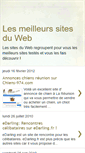 Mobile Screenshot of les-sites-du-web.blogspot.com