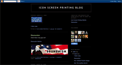 Desktop Screenshot of iconscreenprinting.blogspot.com