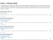 Tablet Screenshot of anotherfitnessblog.blogspot.com