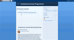 Desktop Screenshot of cumberlandcountyprogressiv.blogspot.com