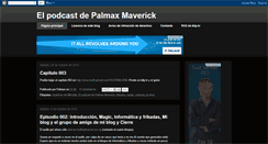 Desktop Screenshot of elpodcastdepalmax.blogspot.com