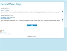 Tablet Screenshot of candfloyd-bayportwaterdogs.blogspot.com