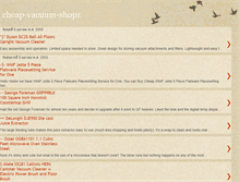 Tablet Screenshot of cheap-vacuum-shopz.blogspot.com