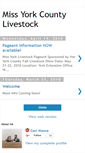 Mobile Screenshot of missyorkcountylivestock.blogspot.com