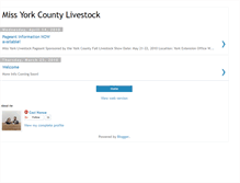 Tablet Screenshot of missyorkcountylivestock.blogspot.com