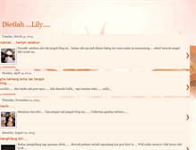 Tablet Screenshot of lily280477.blogspot.com