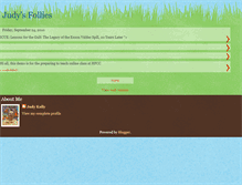 Tablet Screenshot of judysfollies.blogspot.com