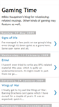 Mobile Screenshot of gaming-time.blogspot.com