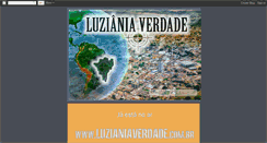 Desktop Screenshot of luzianiaverdade.blogspot.com