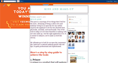 Desktop Screenshot of kissandmake-ups.blogspot.com