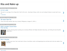 Tablet Screenshot of kissandmake-ups.blogspot.com