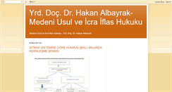 Desktop Screenshot of hakanalbayrak.blogspot.com