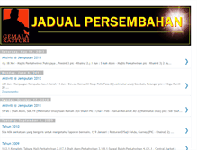 Tablet Screenshot of jadualkggk.blogspot.com