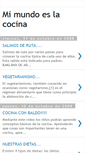 Mobile Screenshot of mimundoeslacocina.blogspot.com
