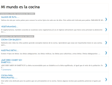 Tablet Screenshot of mimundoeslacocina.blogspot.com