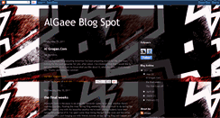 Desktop Screenshot of algaee.blogspot.com