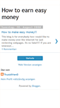 Mobile Screenshot of easy-money4all.blogspot.com