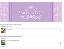 Tablet Screenshot of isarteatelier.blogspot.com