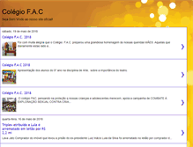 Tablet Screenshot of colegiofac.blogspot.com