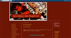 Desktop Screenshot of lesideesdedaphne.blogspot.com