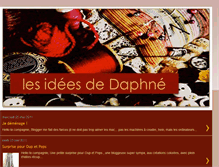 Tablet Screenshot of lesideesdedaphne.blogspot.com