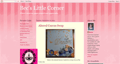 Desktop Screenshot of becslittlecorner.blogspot.com