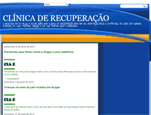 Tablet Screenshot of clinicaderecuperacao.blogspot.com