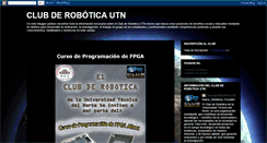 Desktop Screenshot of clubderoboticautn.blogspot.com