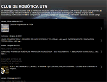 Tablet Screenshot of clubderoboticautn.blogspot.com