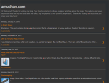 Tablet Screenshot of amudhans.blogspot.com