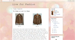 Desktop Screenshot of liveforfashion-emab.blogspot.com