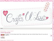 Tablet Screenshot of craftsulove.blogspot.com