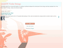 Tablet Screenshot of infeld-pi-violin-strings.blogspot.com