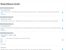 Tablet Screenshot of peaceworld-guild.blogspot.com